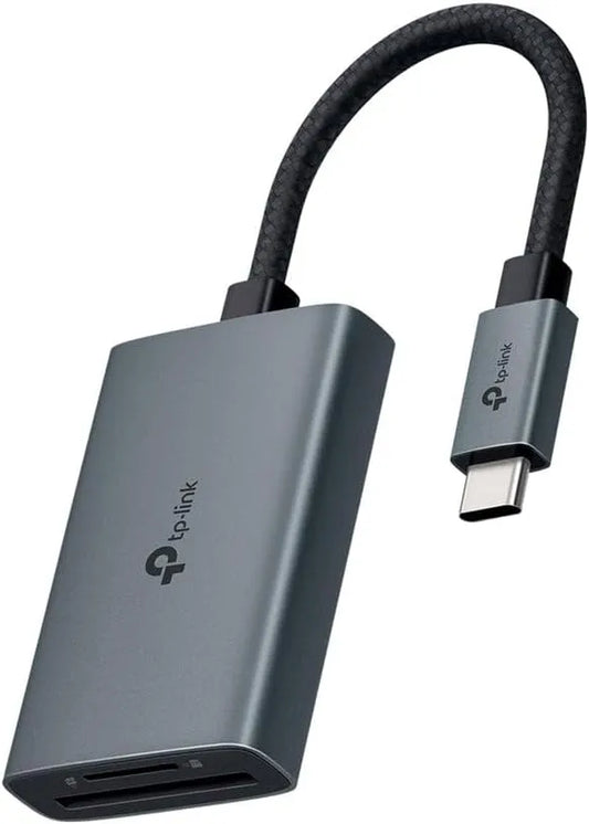 TP-Link UA440C USB Type-C to SD Card Reader, Plug and Play, 3× Faster Data Transfer, Supports Memory Cards up to 2TB, Compatible with Mac, Windows, iPadOS, iOS, Android and Linux