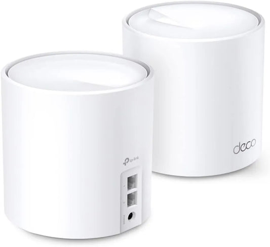 TP-Link Deco X20 WiFi 6 Mesh WiFi System, Deco X20 2-Pack