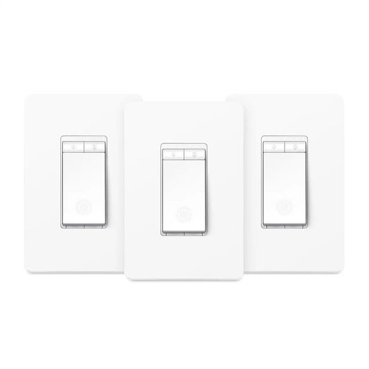 Kasa Smart Dimmer Switch HS220P3, Single Pole, Needs Neutral Wire