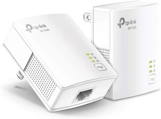 TP-Link AV1000 Powerline Ethernet Adapter KIT - Gigabit Port, Nano Size