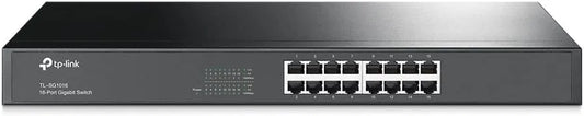 TP-Link TL-SG1016, 16 Port Gigabit Unmanaged Ethernet Switch