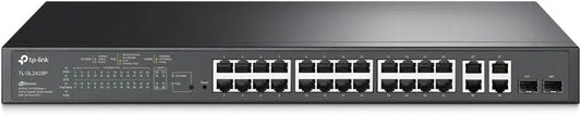 Omada SL2428P, 24 Port Fast Ethernet Smart Managed PoE Switch