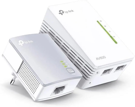 TP-Link Powerline WiFi Extender - Powerline Adapter, Plug & Play, Power Saving, Ethernet Over Power, Expand Both Wired and WiFi Connections, AV600 (TL-WPA4220 KIT)