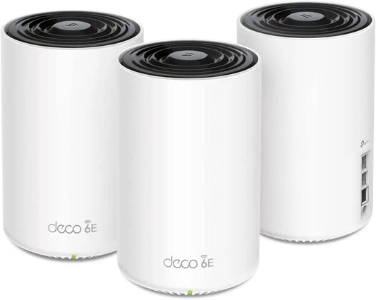 TP-Link Deco XE75 Pro AXE5400 Tri-Band WiFi 6E Mesh System (3-Pack)