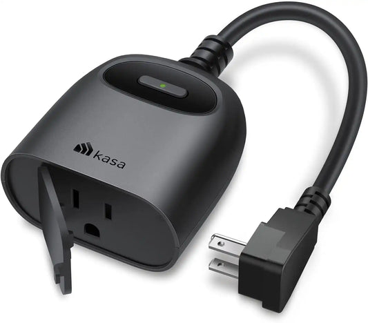 Kasa Outdoor Smart Plug KP401, Smart Home Wi-Fi Outlet Timer