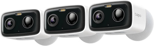 Tapo 1080p Outdoor Wireless Security Camera, Battery Powered, C400(3-Pack)