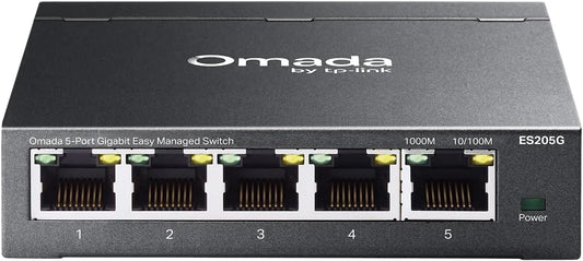 Omada ES205G, 5 Port Gigabit Easy Managed Switch