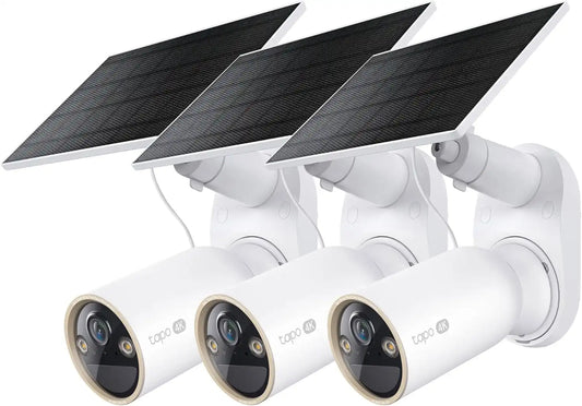 Tapo MagCam 4K Outdoor Wireless Security Camera, C460 KIT(3-Pack)