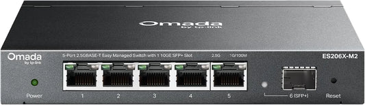 Omada ES206X-M2, 5 Port 2.5G Easy Managed Switch