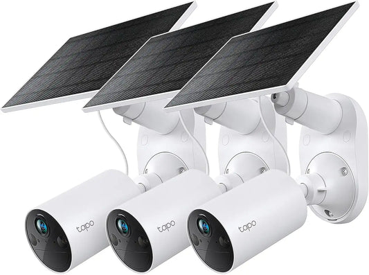 Tapo SolarCam C402 KIT 1080p Outdoor Wireless Security Camera(3-Pack)